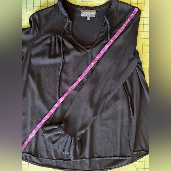 Michael Stars stretch peasant ruffle top size XSmall - Picture 8 of 10